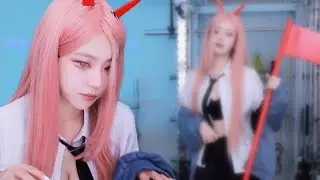 AI가 안 그린 체인소맨 파워 실사화