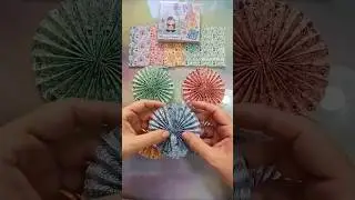 LEQUE DUPLA E CIRCULAR DE ORIGAMI #diy #TUTORIALS