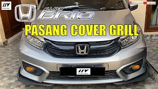 HONDA BRIO INSTALLS FRONT GRILL COVER