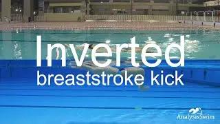 Inverted breaststroke kick
