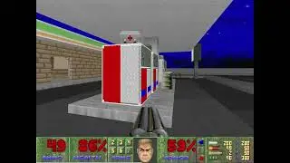 Doom 2 - Doom City - Playthrough in UV (CUSTOM MAP)