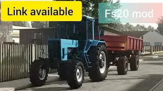 Belarus tractor mod for fs20 / fs 20 mod maker #fs20mehkma #gaming #farming