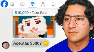 Vendí OBJETOS de ROBLOX en FACEBOOK MARKETPLACE 2 🥕🤣