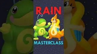 A RAIN MASTERCLASS!?#SHORTS #pokemon #pokemonguide