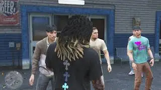 Playing GTA V Respect. Money. Power mod