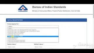 BIS ONLINE FORM 2020 KAISE BHARE | BIS RECRUITMENT FORM APPLY ONLINE 2020 | भारतीय मानक ब्यूरो 2020
