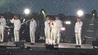 190124  워너원 Therefore 콘서트 마지막멘트 배진영 Focus