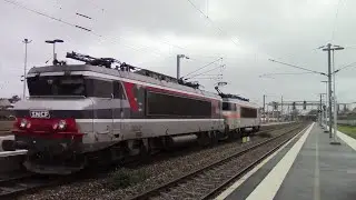 BB 22347, 22275, e 4000, POS, ATL de passage &agrave; Laval