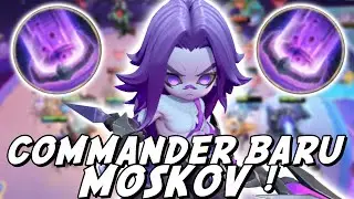 COBAIN COMMANDER BARU MOSKOV ! BISA NAMBAH HP SAMA ATK ! PAKE TUMBAL JUGA KAYAK FANNY COY !