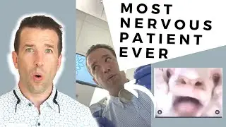 The most nervous dental patient ever #shorts