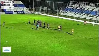 Gustavo Bou le dio la victoria a Nebel contra Lan&uacute;s por Copa Entre R&iacute;os 