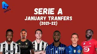 Major Serie A Player Transfers || Winter Transfer Window || 2021-22 Season