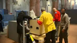 Imballo e preparazione opere pregiate per i trasporti