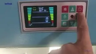 Operation video for resetting the time of the UV lamp on the fume hood FMH-D5F