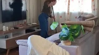 ROTINA CUIDANDO DA MINHA CASINHA DE MADEIRA,CONSULTA, CROCHÊ LINDISSIMO❤️