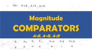 Magnitude Comparator | 2 Bit Comparator | Digital Electronics | Digital Logic Design | DLD | DE