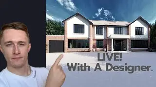 Live Design Session: Crafting a Stunning Home from Concept to Visuals | Architectural Inspiration