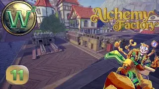 Alchemy Factory - Coke Powder & Advanced Fertilizer Builds - Let's Play - Episode 11