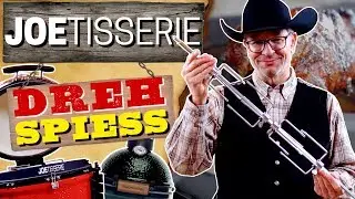 KAMADO JOE Joetisserie Drehspiess - Braten und Grillieren wie ein Profi | Grill Sheriff Gr&uuml;ningen