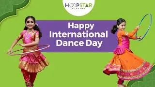 Hula Hoop Dance Fusion | Kids Blend Bharatanatyam, Kathak, Bollywood & More #internationaldanceday