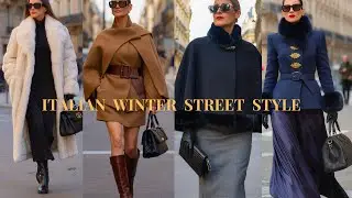 How Milan Women Master Luxury Winter Style ❄️ Street Fashion Looks From Milan 2026