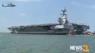 USS Gerald R. Ford successfully sails into post-shakedown availability period