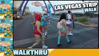 Las Vegas Strip Walk &mdash; EDC Weekend - 4K UHD