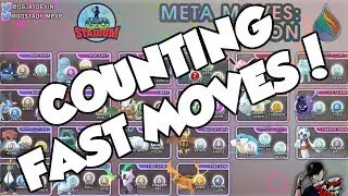 COUNTING FAST MOVES IN THE FUSION CUP! POKEMON GO PVP STRATEGIES TO HELP YOU WIN!