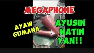 Paano ba ayusin ang megaphone na ayaw gumana. Tutorial how to repair!! @kuyaferdskievlog