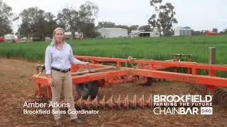 Brookfield ChainBar D40 fitted with the Disc Chain DC72
