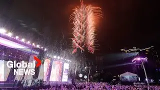New Year's 2026: Taiwan puts on spectacular fireworks show over Taipei 101 Tower