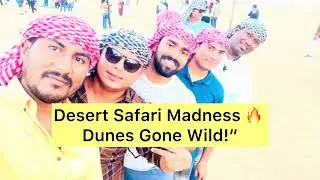 Dubai Desert Safari = PURE CRAZY 🤯🔥&rdquo; #desertsafari #dubai #travel #desertadventures #gulflifestyle