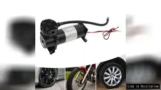 12V Car Modification Air Pump 200PSI Air Compressor Kit  Air Ride Suspension Compressor for Car Horn