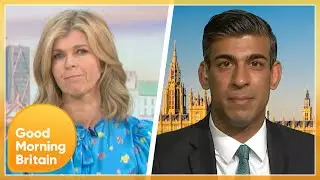 Kate Questions Rishi Sunak On Timing Of &pound;15 Billion Support Package, a Day After Gray's Report | GMB