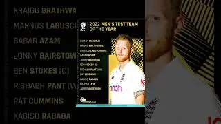 #2022 icc  test team of the year #icc #test of the year team #insports