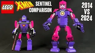 СРАВНЕНИЕ: LEGO X Men SENTINEL (2014 и 2024)