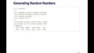Simulation   Generating Random Numbers