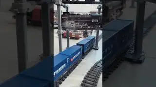 Heavy Maal Gadi Toy Train Running on Track | Powerful Cargo Train Video 🚆#toytrain #shortsfeed#short