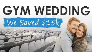 GYM WEDDING TRANSFORMATION WITH DRAPING... HOW WE DECORATED GYMNASIUM UNDER BUDGET 🤑