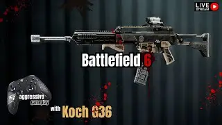 Battlefield 6 🔴Aggressive gameplay with B36A4 in Gauntlet