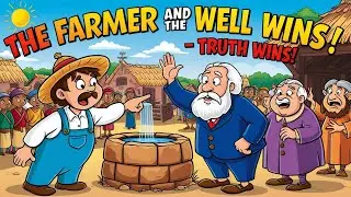 The Farmer and the Well 🌾💧 | Moral Story for Kids | Truth Always Wins|