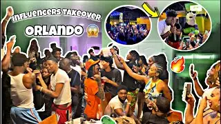 Biggest influencer takeover event in Orlando (Gets Crazy ) *VLOG