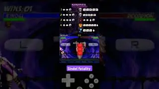 Sindel fatality Ultimate mortal Kombat 3 DS