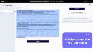 Shortcast.AI - AI-Driven YouTube & Podcast Summaries!