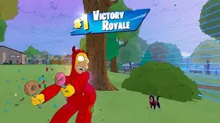 Fortnite | The Simpsons Evil Homer Gameplay