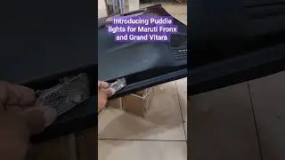 Introducing Puddle Lights for Maruti Suzuki Fronx and Grand Vitara | Super Auto #fronx #grandvitara