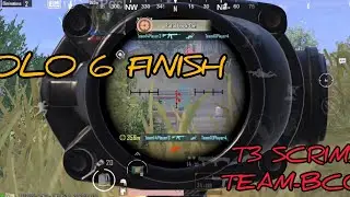 12+ FINISHS AND WWCD🐓(SOLO 6 FINISH)T3 SCRIMS 🦅#bgmi #battleroyalegame #highlights #mobilegame #pubg