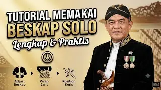 Cara Memakai Beskap @BudiPambiwara