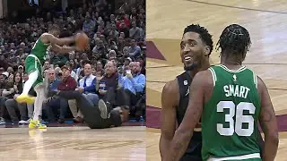 Marcus Smart & Donovan Mitchell Have Hilarious Exchange After Hustle Play 🤣😂!!!