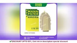 MANNFILTER C32331*2 engine compartment Air filter For BMW X5 F15 N63 X6 F16 N63 4.0T 4.4T 1371763856